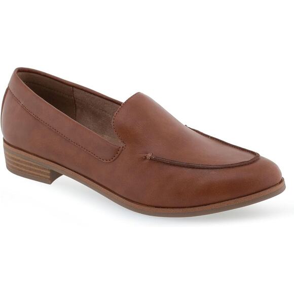 AEROSOLES Shoes - Aerosoles Womens East Side loafer shoe dark Tan, 9W new